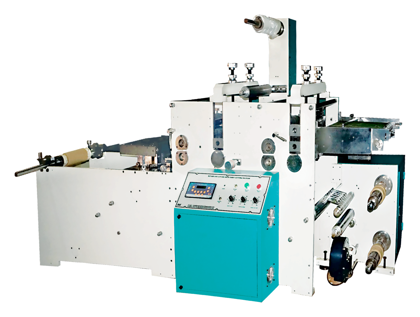 Roll to Roll Rotary Die Cutting & Sheet Cutting Machine