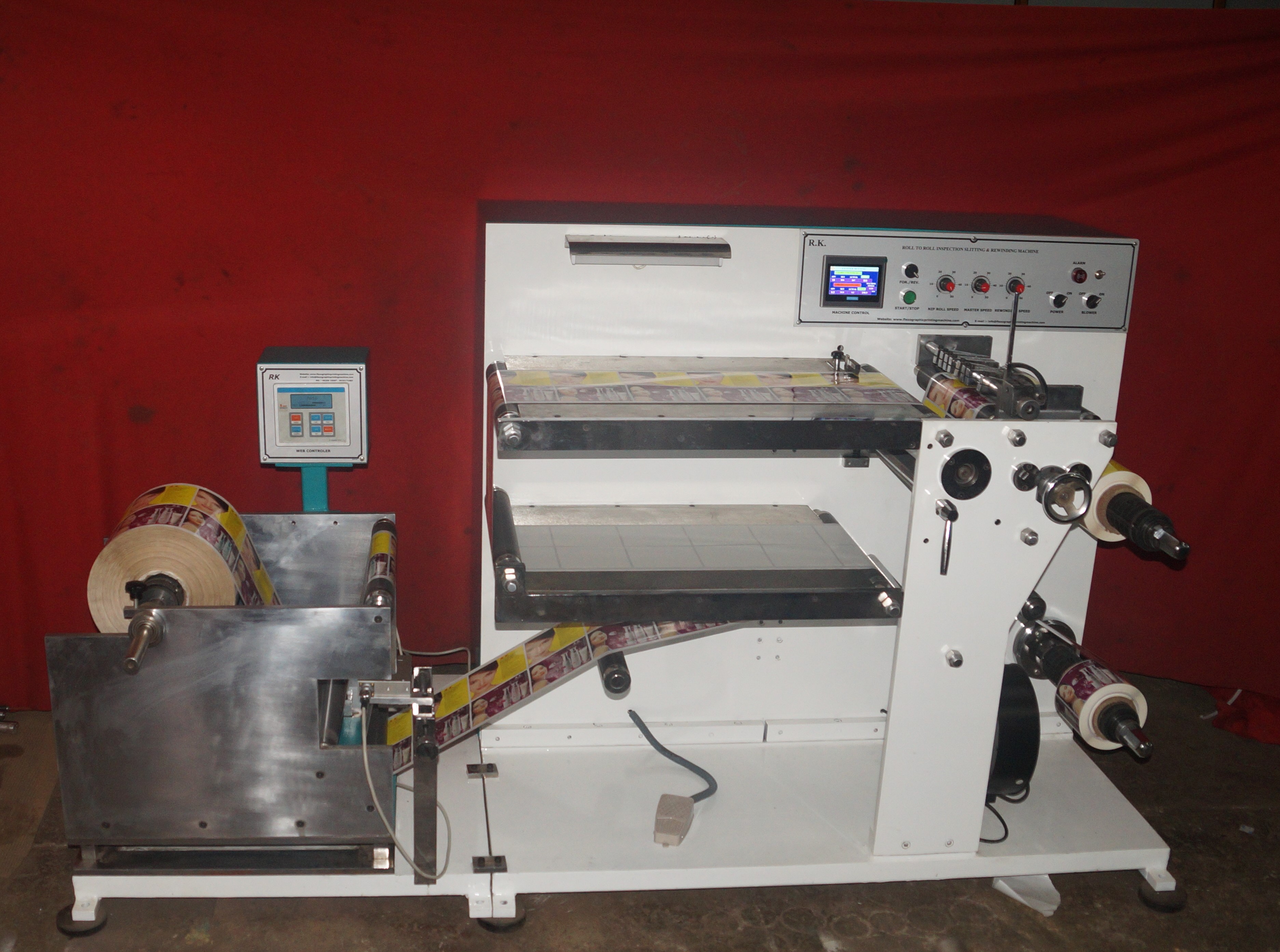 Manual Inspection with Slitter