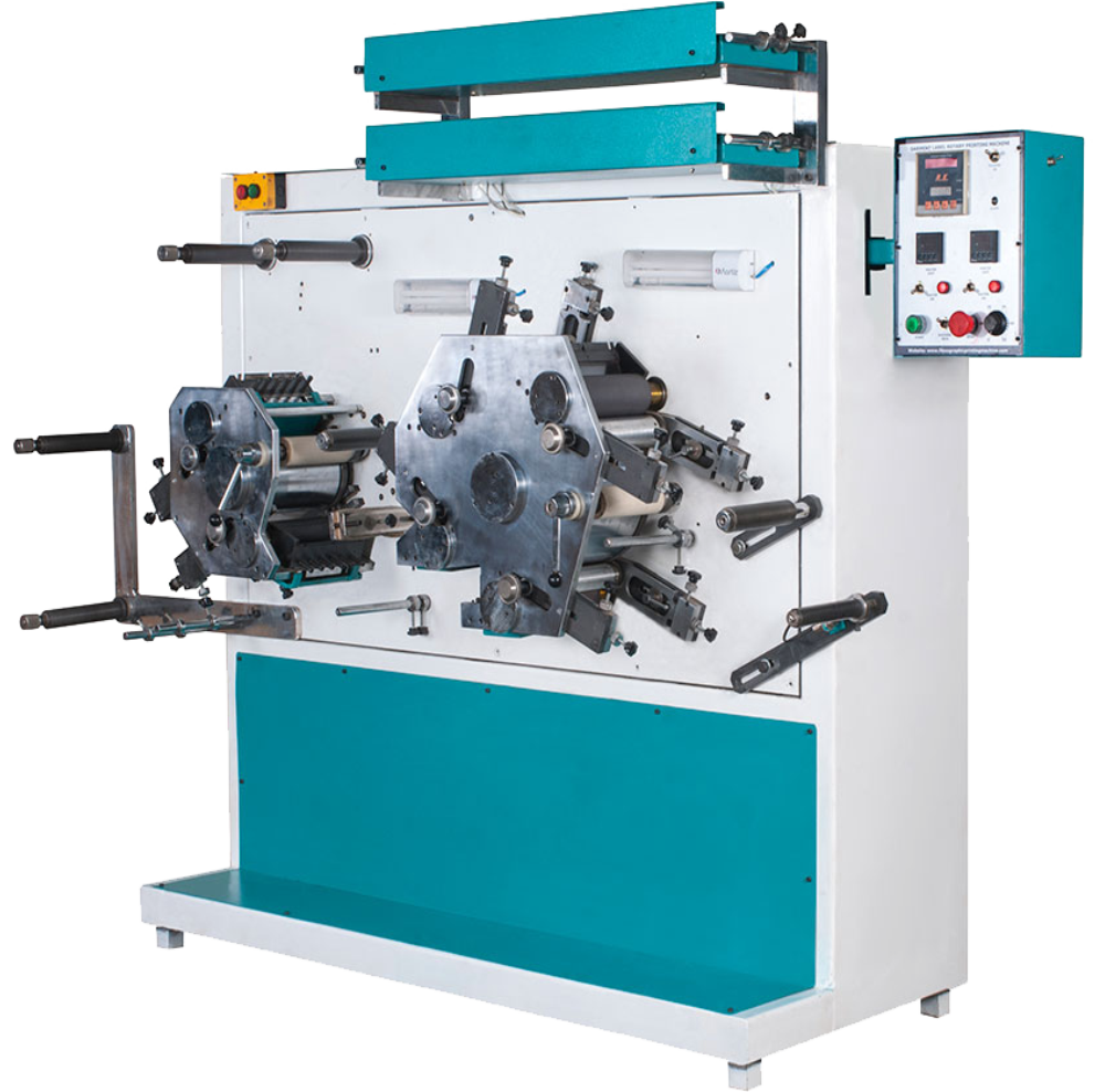 Rotary Garment Tape Label Printing Machine for Taffeta & Shartin