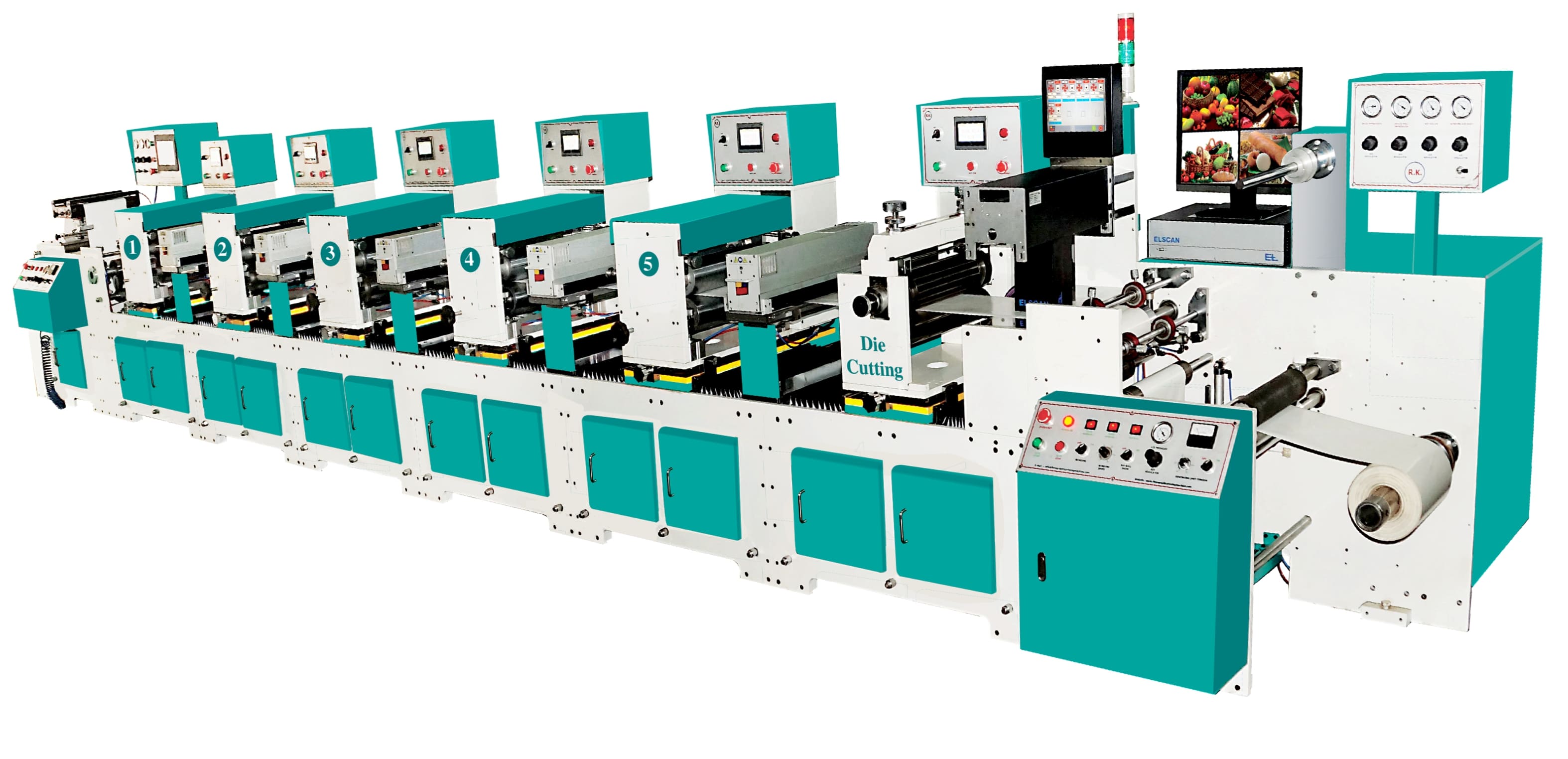 Intermittent Flexo Printing Machine