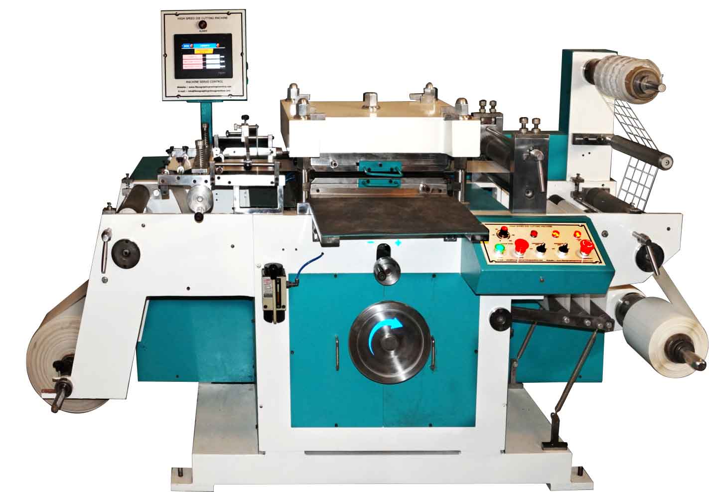 Barcode Label Die Cutting Machine